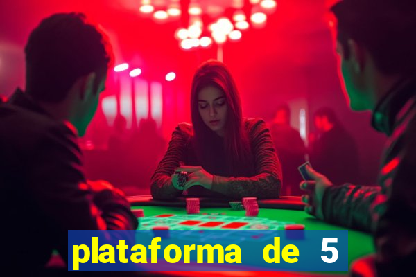 plataforma de 5 reais fortune tiger